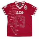 DELTA SIGMA THETA SORORITY FOOTBALL JERSEY RED DELTA DIVA FOOTBALL JERSEY