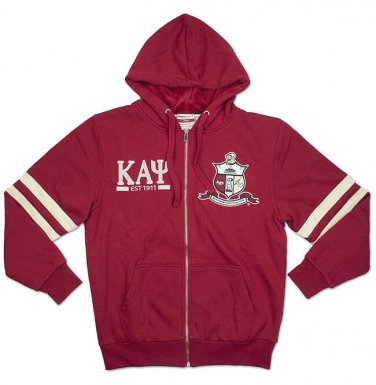KAPPA ALPHA PSI FRATERNITY ZIP UP HOODIE JACKET HOODY PHI NU PI NUPE JACKET