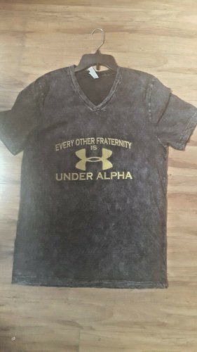 Alpha Phi Alpha Fraternity T-SHIRT  Alpha Phi Alpha Black V Neck T-shirt