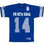 Phi Beta Sigma Fraternity Football Jersey Blue White Fraternity Football Jersey
