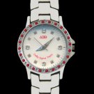 Delta Sigma Theta Sorority Watch Women's Crystal Watch