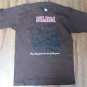 NEGRO LEAGUE BASEBALL SHORT SLEEVE T-SHIRT BROWN MED COMMEMORATIVE TEE