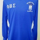 PHI BETA SIGMA Fraternity Long Sleeve Dri -fit Shirt Blue 1914 GOMAB Shirt