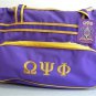 Omega Psi Phi Fraternity Luggage bag with Wheels Handle extension Duffle Bag