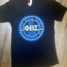 PHI BETA SIGMA FRATERNITY T-SHIRT 1914 Phi Beta Sigma Fraternity Black V-Neck