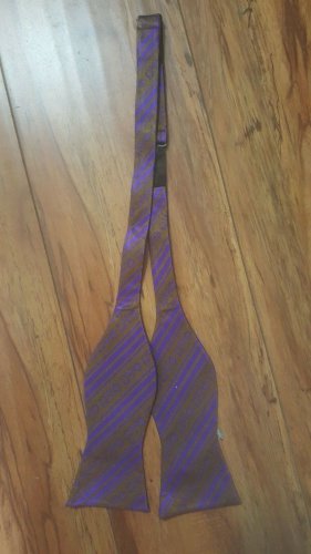 Omega Psi Phi Fraternity Bow Tie  Purple Gold Omega Psi Phi Self tie bow tie #1