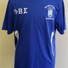 PHI BETA SIGMA Fraternity Short Sleeve Dri -fit Shirt Blue 1914 GOMAB Shirt