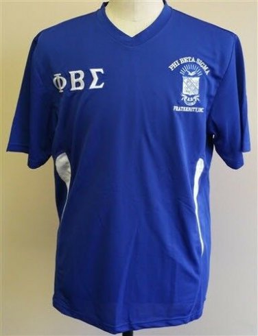 PHI BETA SIGMA Fraternity Short Sleeve Dri -fit Shirt Blue 1914 GOMAB Shirt