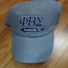 PHI BETA SIGMA FRATERNITY DAD HAT BLUE DENIM DAD STYLE HAT GOMAB