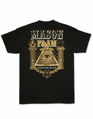 Prince Hall F&AM Masonci short sleeve T-shirt Prince Hall Freemason T- shirt