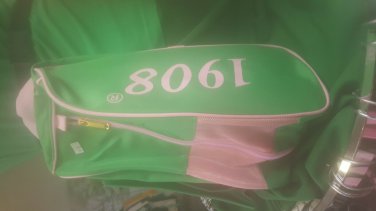 Alpha Kappa Alpha Travel Tote Storage Clothes Shoe Bag Nylon Luggage Organizer