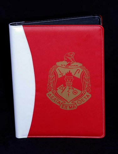 Delta Sigma Theta Sorority Padfolio Book Divine 9 Notepad Class Notebook