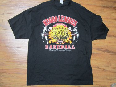 NEGRO LEAGUE BASEBALL SHORT SLEEVE T-SHIRT COMMEMORATIVE NEGRO LEAGUE TEE  2XL