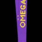 Omega Psi Phi Fraternity Purple Gold Crest Lanyard