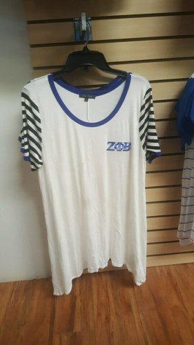 ZETA PHI BETA SORORITY DRESS BLOUSE ZETA PHI BETA DRESS TOP