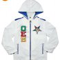 Order of the Eastern Star Jacket OES Sorority White Windbreaker Jacket