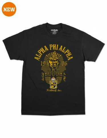 ALPHA PHI ALPHA Fraternity Short Sleeve Shirt  1906 ICE COLD Manley Deeds