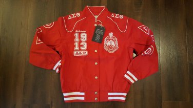 Delta Sigma Theta Sorority Race Jacket  Delta Diva Howard 1913 Ooo-oop