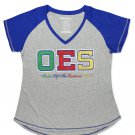 ORDER OF THE EASTERN STAR SORORITY V-NECK T-SHIRT  SHORT SLEEVE V-NECK T-SHIRT