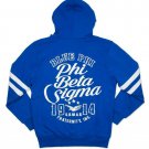 Phi Beta Sigma Fraternity Zip up Hoodie Jacket 1914 GOMAB