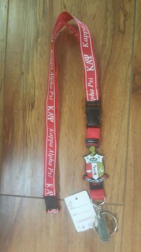 Kappa Alpha Psi Fraternity Lanyard Phi Nu Pi Crest Lanyard