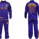 OMEGA PSI PHI FRATERNITY WARM UP TRACK JOGGING SUITE GYM DIVINE 9 OWT SOBAT 1911
