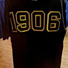 ALPHA PHI ALPHA FRATERNITY T-SHIRT BLACK GOLD FRATERNITY T-SHIRT 1906 YEAR TEE