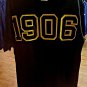 ALPHA PHI ALPHA FRATERNITY T-SHIRT BLACK GOLD FRATERNITY T-SHIRT 1906 YEAR TEE