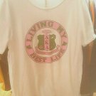 ALPHA KAPPA ALPHA SORORITY T-SHIRT AKA SHORT SLEEVE LIVING MY BEST LIFE T-SHIRT