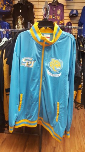 Southern University Jaguars track jacket HBCU TRACK JACKET SUB JAGUARS