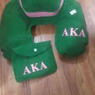 Alpha Kappa Alpha PVC Pillow Travel Pillow Neck Head Rest Car Airplane Cushion