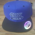 PHI BETA SIGMA FRATERNITY BASEBALL HAT CAP GOMAB BLUE BLACK SNAP BACK CAP #2