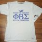 Phi Beta Sigma fraternity T-shirt White Phi Beta Sigma Greek T-Shirt 1914 GOMAB