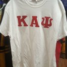 Kappa Alpha Psi Fraternity Short Sleeve T-Shirt Twill Letter NUPE Greek T-shirt