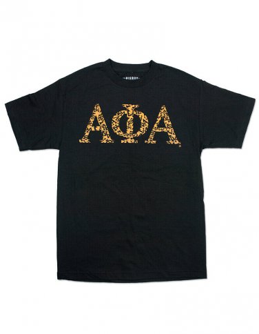 ALPHA PHI ALPHA Fraternity Short Sleeve Shirt  1906 ICE COLD Manley Deeds 06