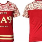 KAPPA ALPHA PSI FRATERNITY T-SHIRT RED PHI NU PI RED KAPPA FRATERNITY Tee