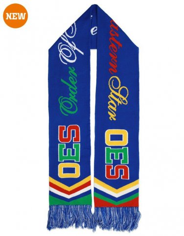 Order of the Eastern Scarf Masonic Freemason O.E.S scarf Wrap