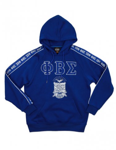 PHI BETA SIGMA FRATERNITY PULLOVER HOODIE PHI BETA SIGMA HOODIE 1914 GOMAB