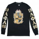 ALPHA PHI ALPHA Fraternity long Sleeve Shirt  1906 ICE COLD Foil Tee