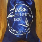 Zeta Phi Beta Sorority Gift Bag Novelty Bags Satin Zeta Phi Beta drawstring Bag