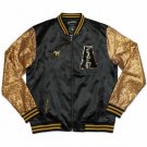 ALABAMA STATE UNIVERSITY LETTERMAN JACKET LADIES HBCU SEQUIN BASEBALL JACKET