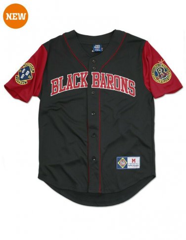 BLACK BARONS NEGRO LEAGUE BASEBALL JERSEY Baseball Jersey NLBM