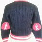 Delta Sigma Theta Sorority Wool V neck Sweater Delta Diva Sweater Howard 1913