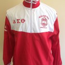 DELTA SIGMA THETA SORORITY TRACK JACKET Delta Diva White Red Track Jacket