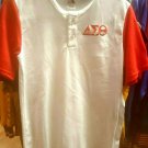 DELTA SIGMA THETA SORORITY BASEBALL TOP SHIRT A DELTA RED LOGO TEE 1913