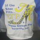 SIGMA GAMMA RHO SORORITY BASEBALL RAGLAN IF THE SHOE FITS SIGMA GAMMA RHO TEE