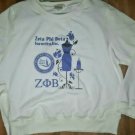 ZETA PHI BETA SORORITY  SWEAT SHIRT Z-PHI LONG SLEEVE SWEAT SHIRT 1920