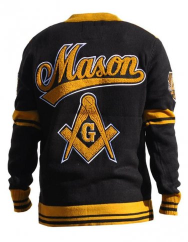 Freemason Jacket Masonic Sweater Masonic Wool Cardigan sweater 2B1ASK1 MASON