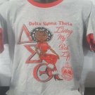 DELTA SIGMA THETA SORORITY T-SHIRT LIVING MY BEST LIFE DELTA SIGMA THETA T-SHIRT