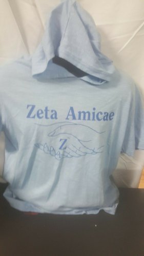 Zeta Phi Beta Amicae Short Sleeve Hoodie Shirt ZETA AMICAE short sleeve hoddie